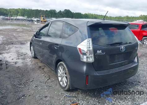 2012 Toyota Prius V Five z USA, uszkodzony, nr VIN JTDZN3EUXC3033189